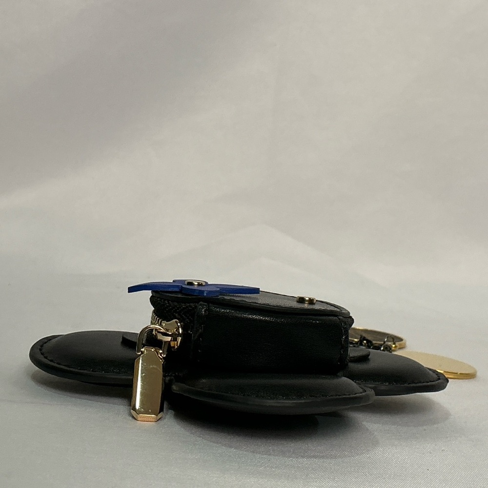 Black & Blue Designer Keychain Bag Charm Coin Purse Air Pods Monogram Canvas LV - Picture 11 of 14